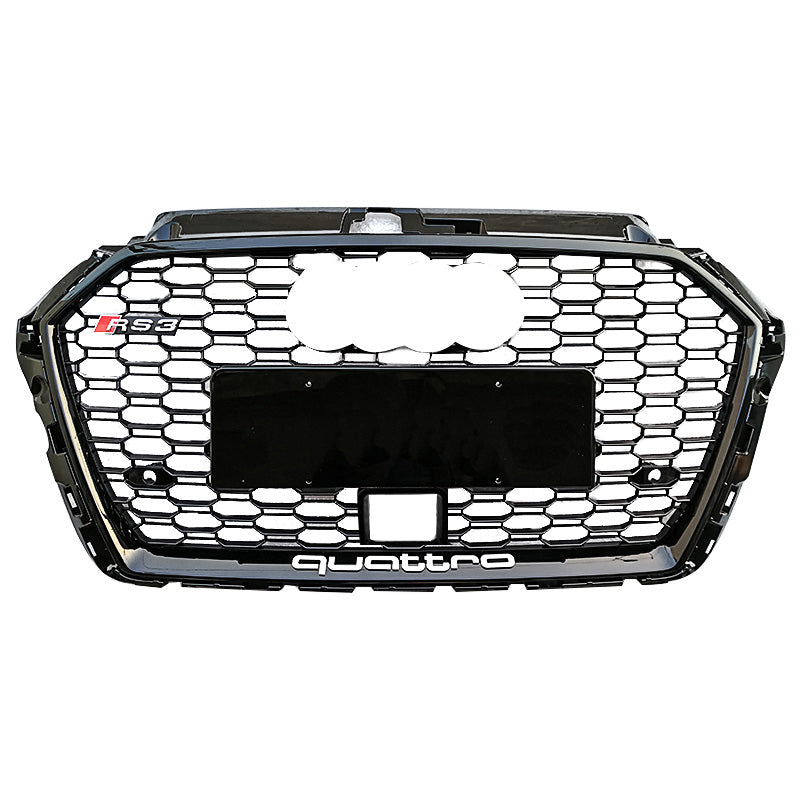 2017-2019 For Audi A3 S3 8V.5 RS3 Style Honeycomb Grille