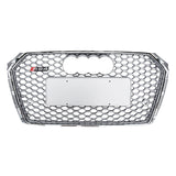 2017-2019 For Audi A4 S4 B9 RS4 Style Honeycomb Front Grille