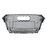 2013-2016 For Audi A4 S4 B8.5 RS4 Style Honeycomb Grille With Lower Mesh