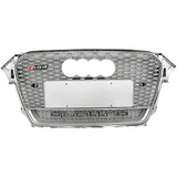2013-2016 For Audi A4 S4 B8.5 RS4 Style Honeycomb Grille With Lower Mesh