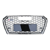 2017-2019 For Audi A4 S4 B9 RS4 Style Honeycomb Front Grille