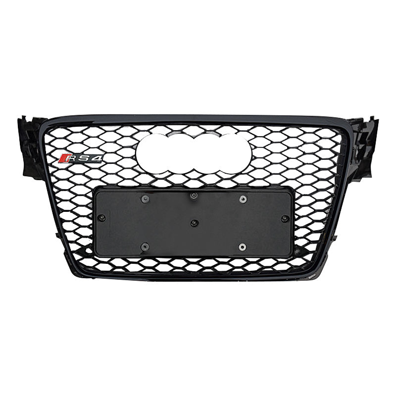 2008-2012 For Audi A4 S4 B8 RS4 Style Honeycomb Front Grille