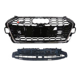 2020-2024 For Audi A4 S4 B9.5 Audi RS4 Honeycomb Grille