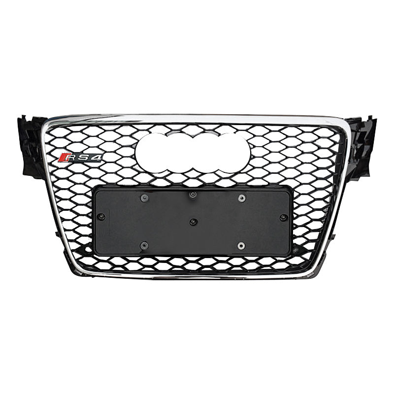 2008-2012 For Audi A4 S4 B8 RS4 Style Honeycomb Front Grille