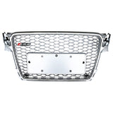 2008-2012 For Audi A4 S4 B8 RS4 Style Honeycomb Front Grille