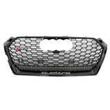 2017-2019 For Audi A5 S5 B9 RS5 Style Honeycomb Grille With Lower Mesh