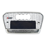 2012-2016 For Audi A5 S5 B8.5 RS5 Style Honeycomb Grille With Lower Mesh