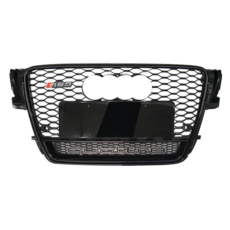 2009-2011 For Audi A5 S5 B8 Audi RS5 Honeycomb Grille With Lower Mesh