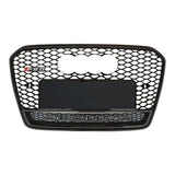 2012-2016 For Audi A5 S5 B8.5 RS5 Style Honeycomb Grille With Lower Mesh
