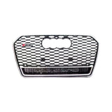 2016-2018 For Audi A6 S6 C7.5 RS6 Honeycomb Grille With Lower Mesh