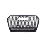 2016-2018 For Audi A6 S6 C7.5 RS6 Honeycomb Grille With Lower Mesh