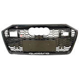 2019-2025 For Audi A6 S6 C8 C8.5 RS6 Honeycomb Grille
