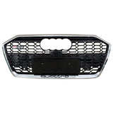 2019-2025 For Audi A6 S6 C8 C8.5 RS6 Honeycomb Grille