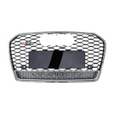 2016-2018 For Audi A6 S6 C7.5 RS6 Honeycomb Grille With Lower Mesh