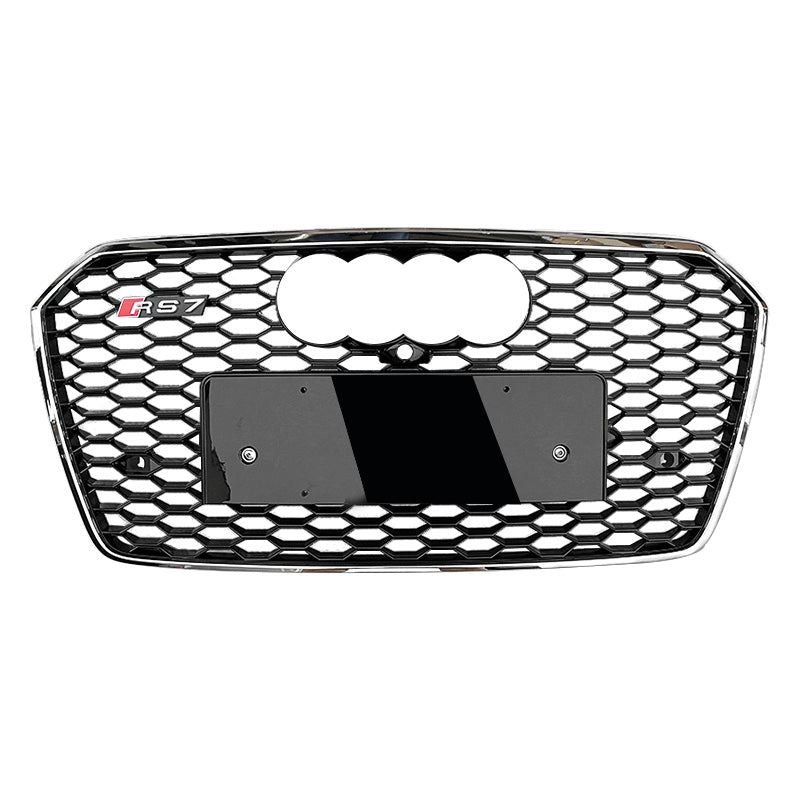 2016-2018 For Audi A7 S7 C7.5 RS7 Style Honeycomb Grille