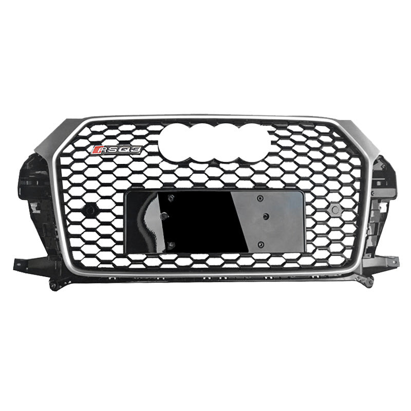2016-2019 For Audi Q3 SQ3 8U.5 RSQ3 Style Honeycomb Grille