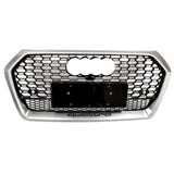 2019-2021 For Audi Q5 SQ5 B9 RSQ5 Honeycomb Grille With Lower Mesh