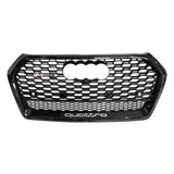 2019-2021 For Audi Q5 SQ5 B9 RSQ5 Honeycomb Grille With Lower Mesh