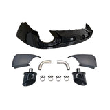 2019-2025 For Audi Q5 SQ5 B9 B9.5 To RSQ8 Style Rear Bumper Diffuser With Exhaust Tips