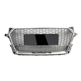 2015-2023 For Audi TT TTS MK3 FV/8S TTRS Honeycomb Grille With Lower Mesh