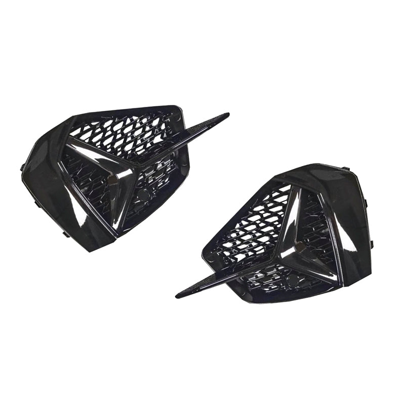 2020-2024 For Audi A3 S3 8Y Front Bumper Down Grille Honeycomb Style Fog Light Grilles