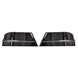 2017-2019 For Audi A3 S3 8V.5 Front Bumper Down Grille Honeycomb Style S line Fog Light Grilles
